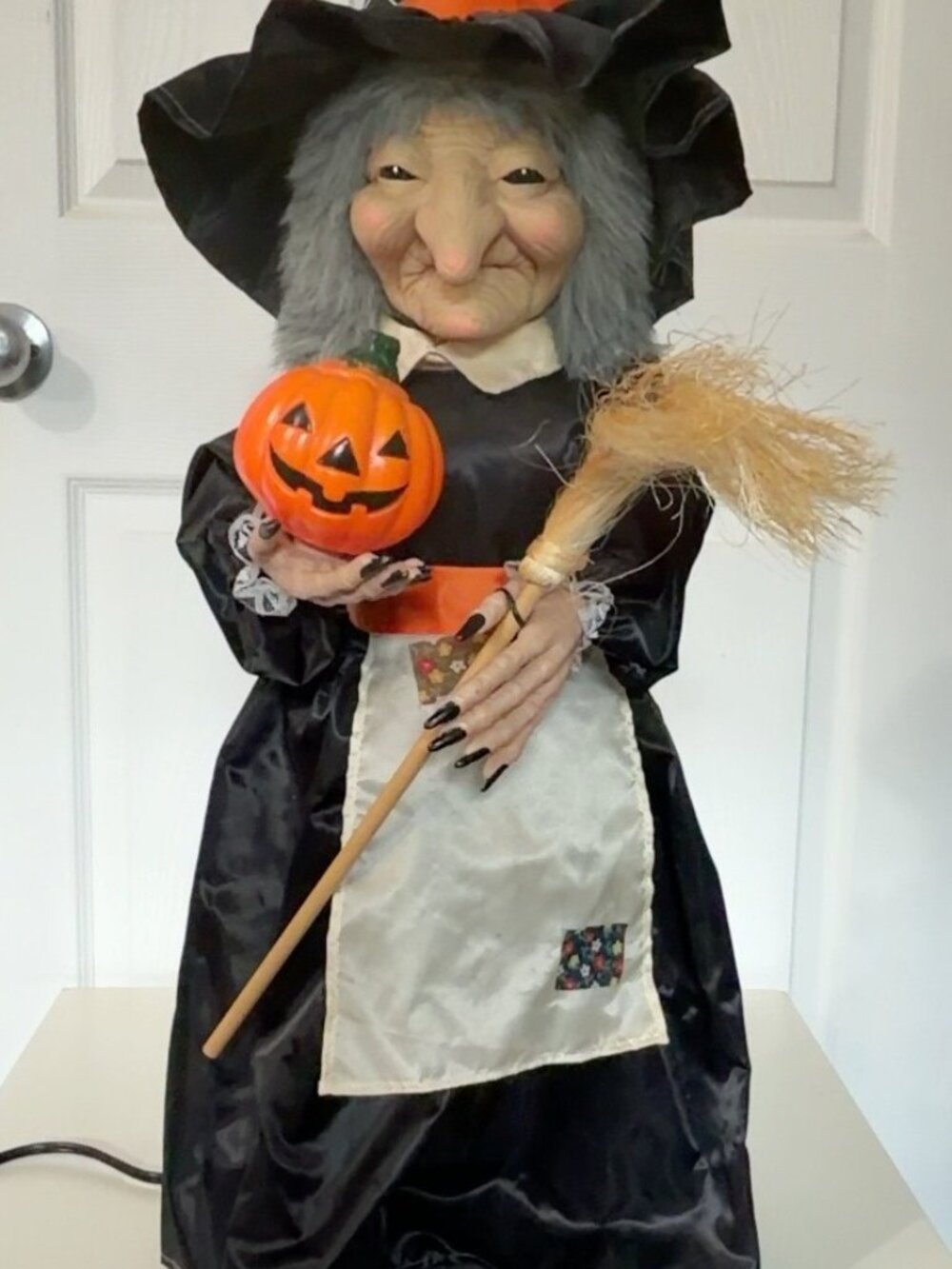 Vintage 24' Telco Motion-ettes Halloween Witch – Animated & Lighted w/ Box